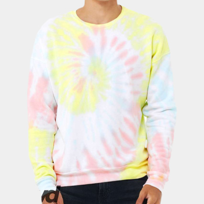 FWD Fashion Unisex Tie-Dye Pullover Sweatshirt Thumbnail