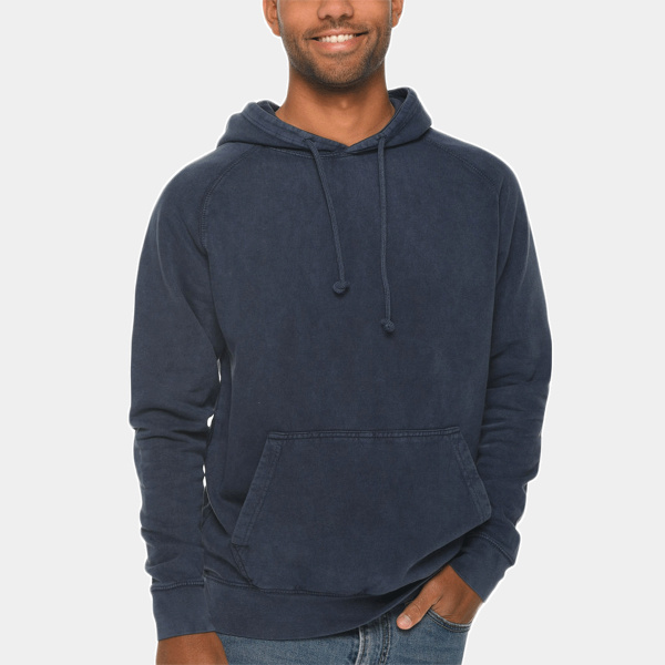 Unisex Vintage Raglan Hooded Sweatshirt Thumbnail