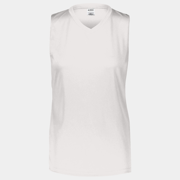 Girls Sleeveless Wicking Attain Jersey Thumbnail