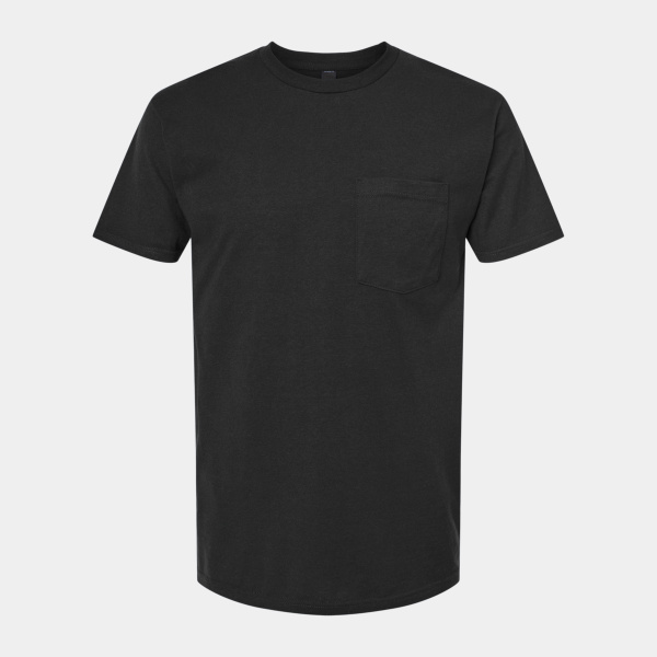 Unisex Heavyweight Jersey Pocket T-Shirt Thumbnail