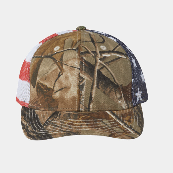 Printed Mesh Trucker Cap Thumbnail