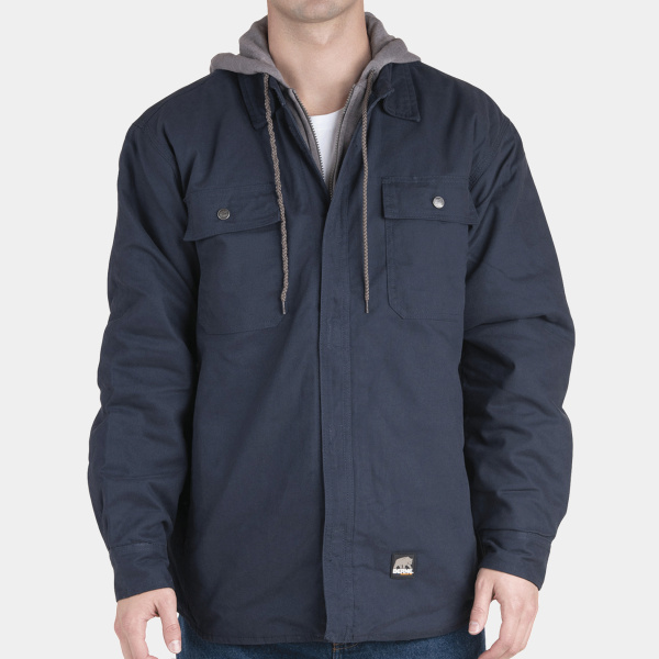 Men's Throttle Hooded Shirt Jacket Thumbnail