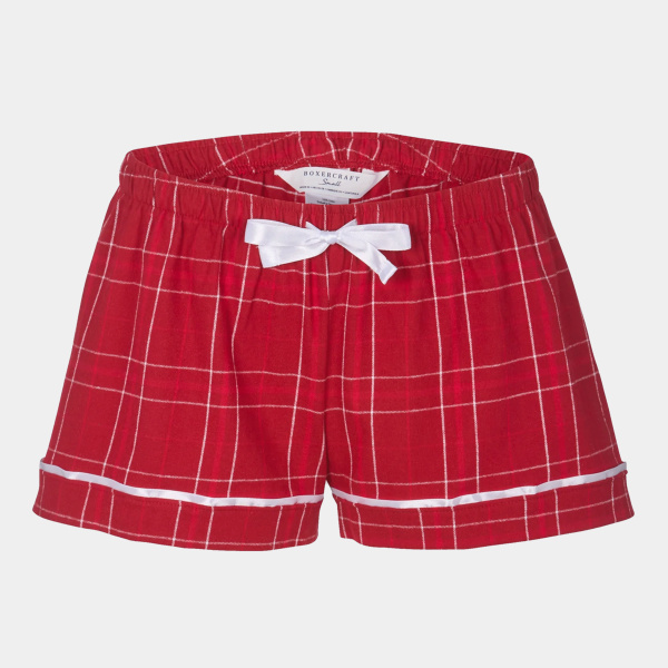 Women's Flannel Shorts Thumbnail