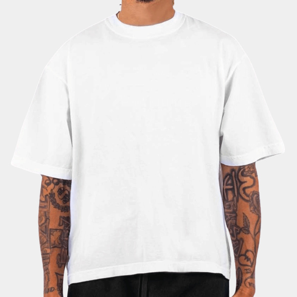 Adult Garment-Dyed Drop-Shoulder T-Shirt Thumbnail