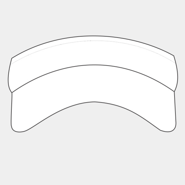 Youth Sport Twill Visor Thumbnail