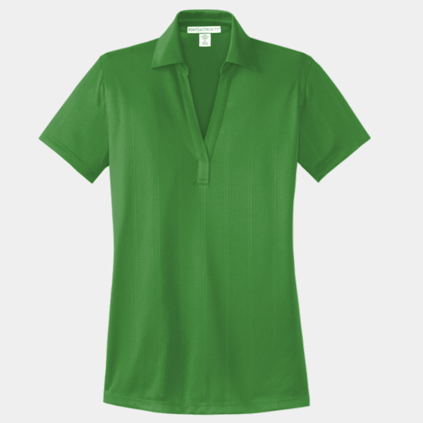 Women's Performance Fine Jacquard Polo Thumbnail