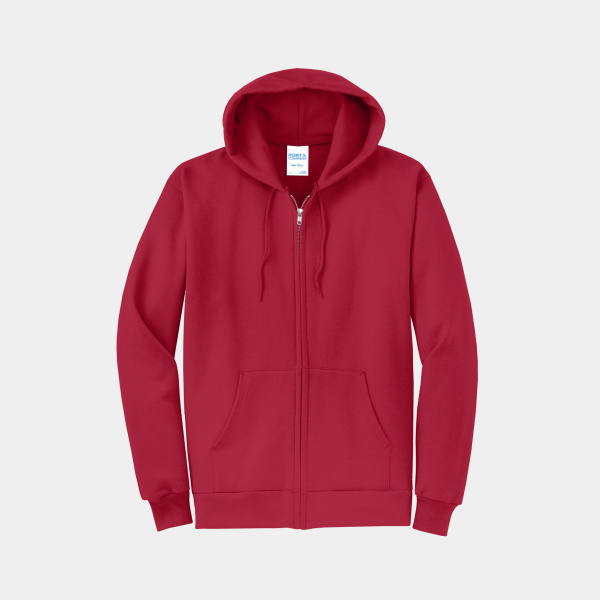 Core Fleece Full Zip Hooded Sweatshirt Thumbnail