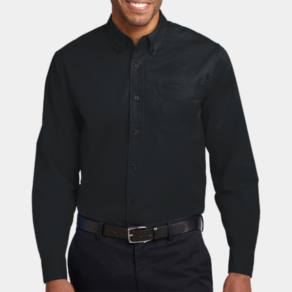 Extended Size Long Sleeve Easy Care Shirt Thumbnail