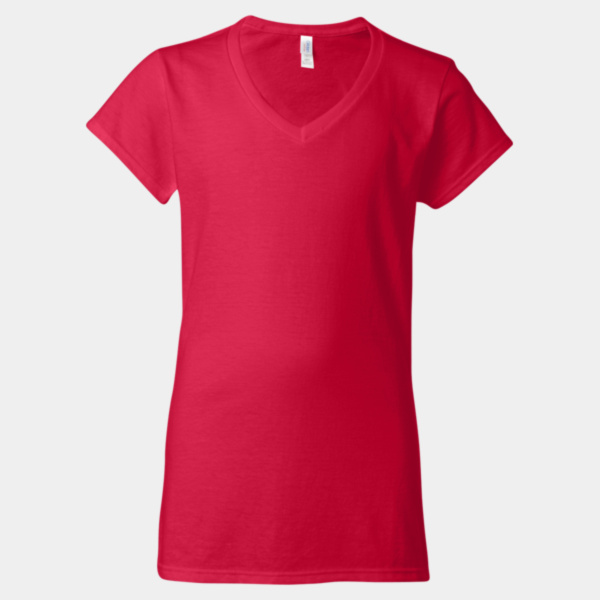 Women's Softstyle® V-Neck T-Shirt Thumbnail