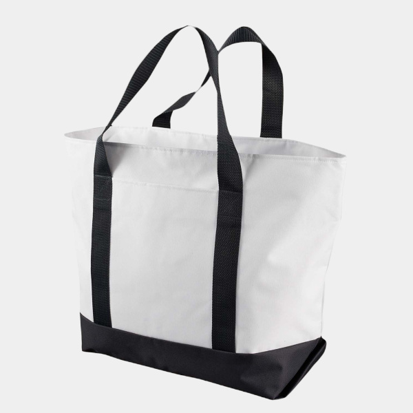 Bay View Giant Zipper Beach Tote Thumbnail