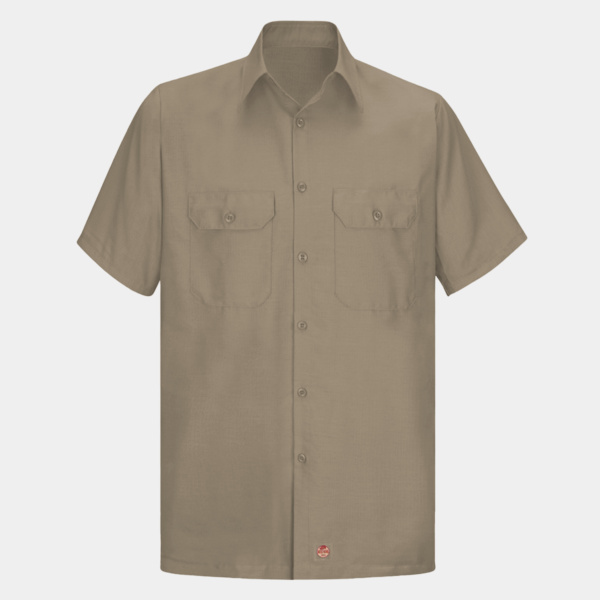Men's Ripstop Short Sleeve Work Shirt Thumbnail