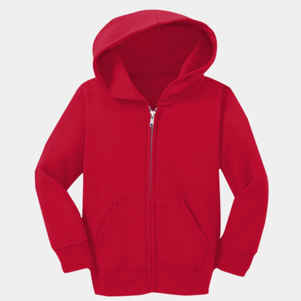 Toddler Core Fleece Full Zip Hooded Sweatshirt Thumbnail