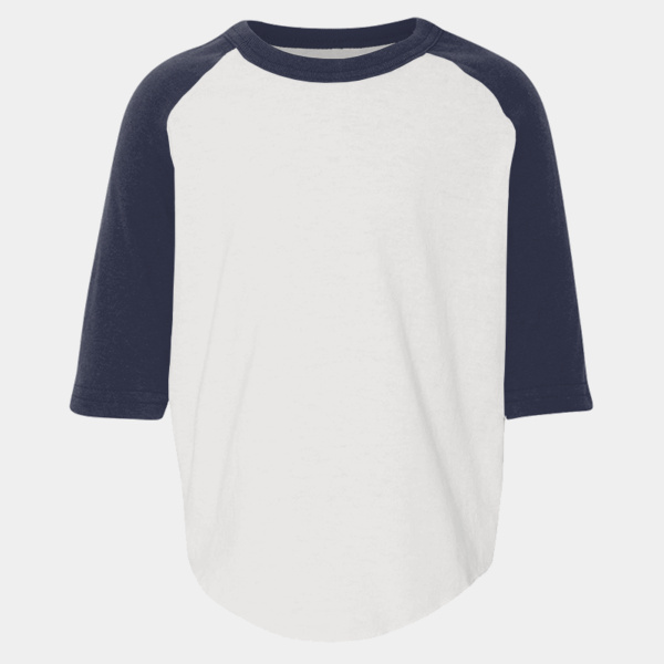 Toddler Three-Quarter Sleeve Baseball Jersey Thumbnail