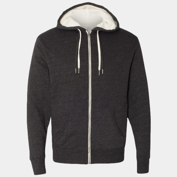 Unisex Sherpa-Lined Hooded Sweatshirt Thumbnail