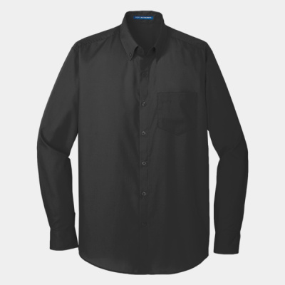 Long Sleeve Carefree Poplin Shirt Thumbnail