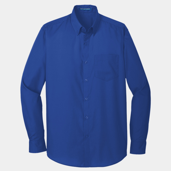 Tall Long Sleeve Carefree Poplin Shirt Thumbnail