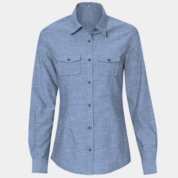 Ladies' Chambray Woven Shirt Thumbnail