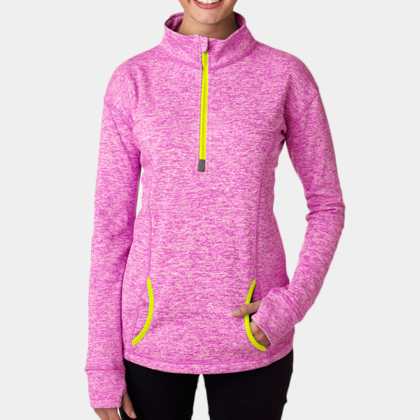 Ladies' Cosmic Fleece Quarter-Zip Thumbnail