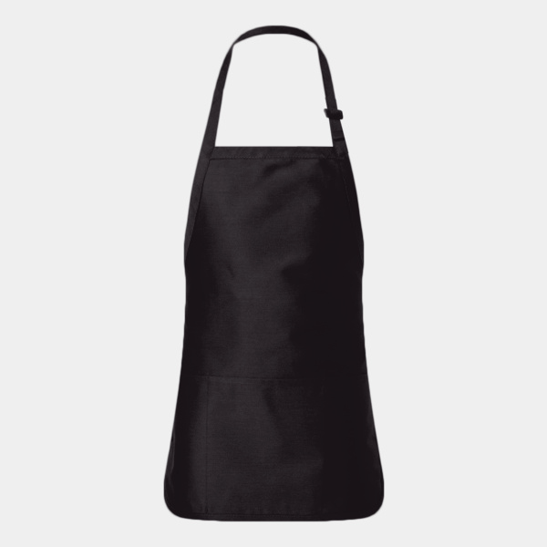 Full-Length Apron with Pouch Pocket Thumbnail