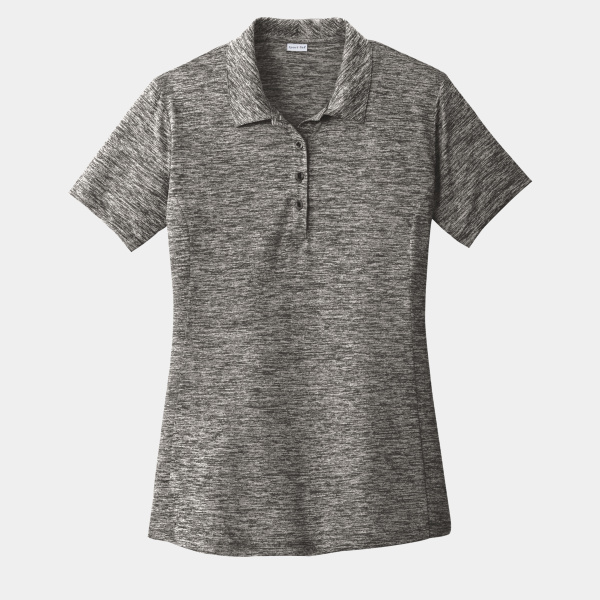 Women's PosiCharge ® Electric Heather Polo Thumbnail