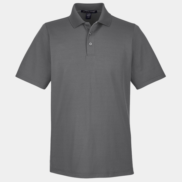 CrownLux Performance® Men's Plaited Polo Thumbnail