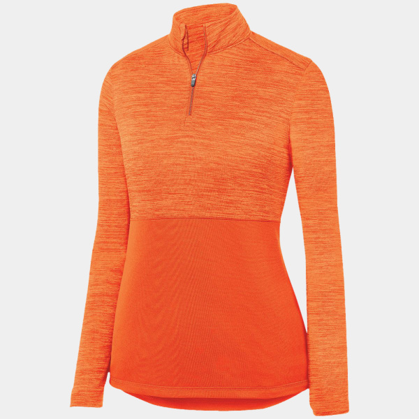 Ladies' Shadow Tonal Heather Quarter-Zip Pullover Thumbnail