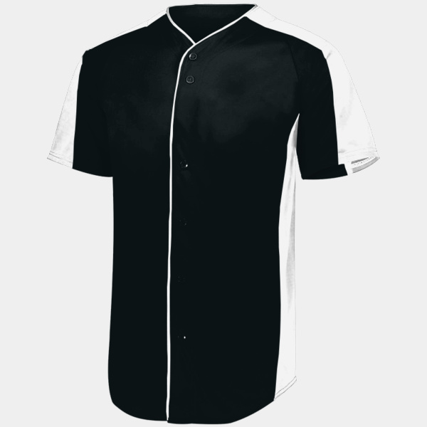 Men's Full Button Baseball Jersey Thumbnail