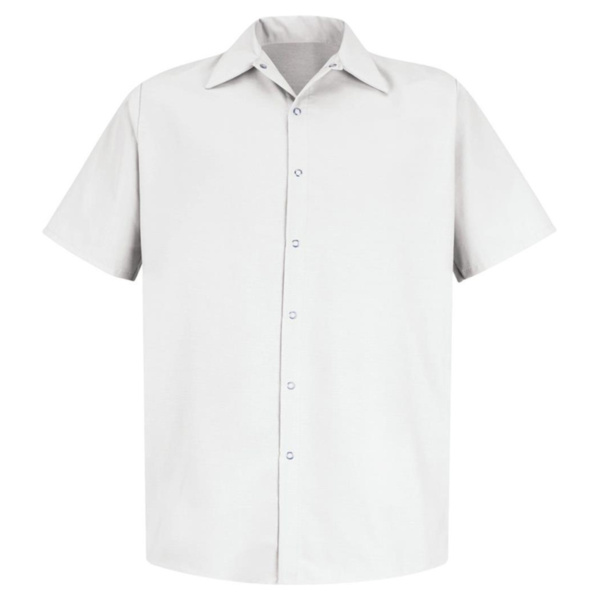 Men's Tall Specialized Short Sleeve Pocketless Work Shirt Thumbnail