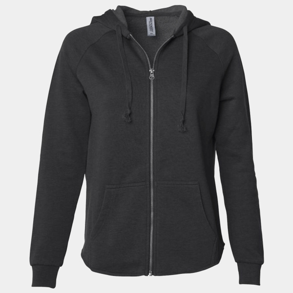 Women's California Wave Wash Full-Zip Hooded Sweatshirt Thumbnail