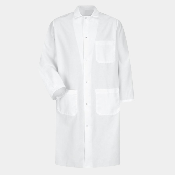 Unisex Butcher Coat with Interior Chest Pocket Thumbnail
