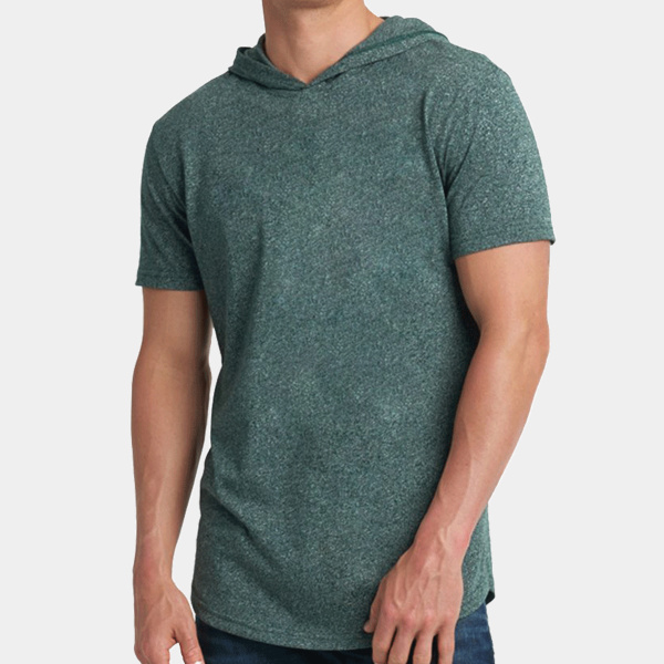 Unisex Mock Twist Hoodie T-Shirt Thumbnail