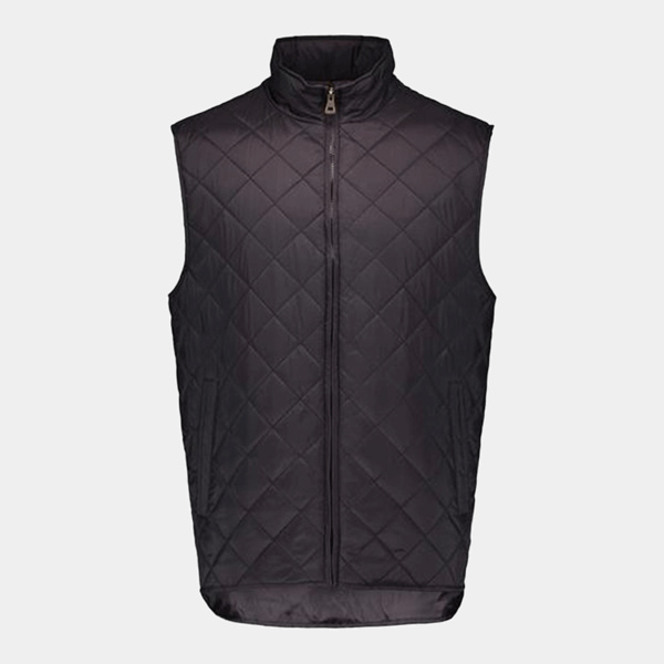 Men's Vintage Diamond Quilted Vest Thumbnail