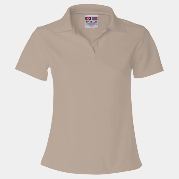 Women's USA-Made V-Neck Polo Thumbnail