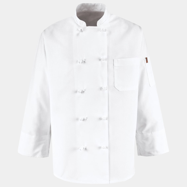 Ten Knot Button Chef Coat Thumbnail