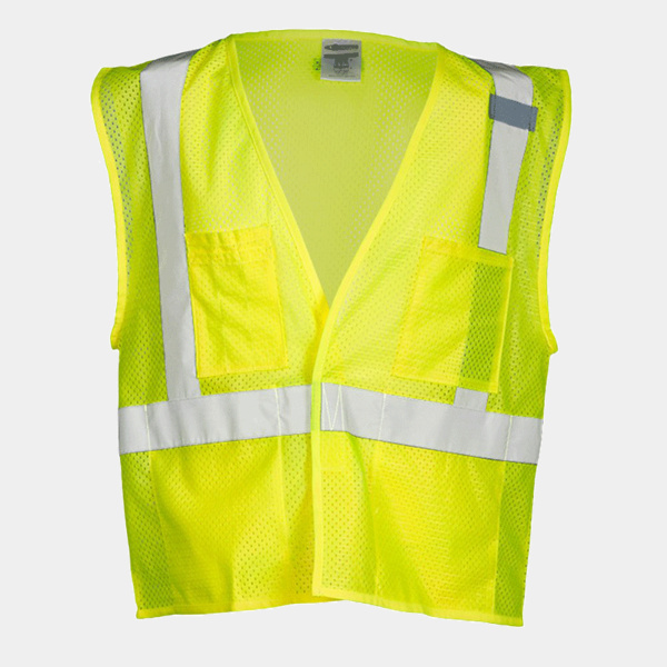 Unisex 4 Pocket Hook-and-Loop Mesh Vest Thumbnail