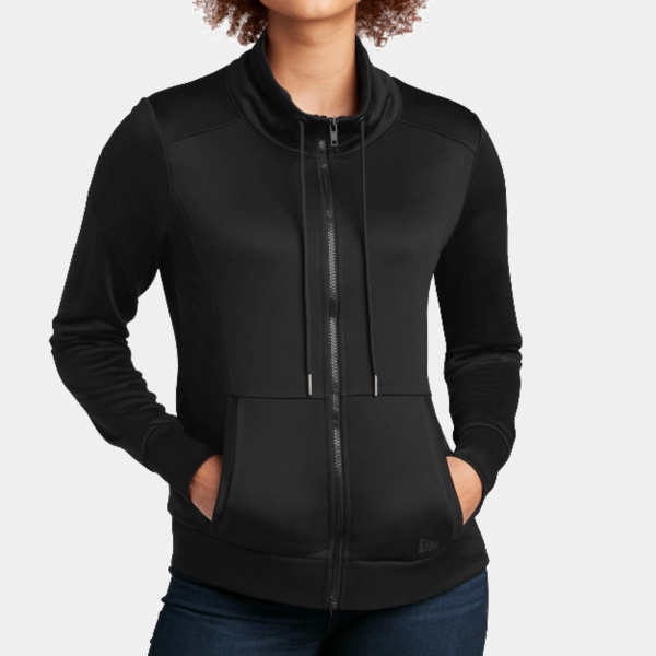 Women's Performance Terry Full Zip Cowl Thumbnail