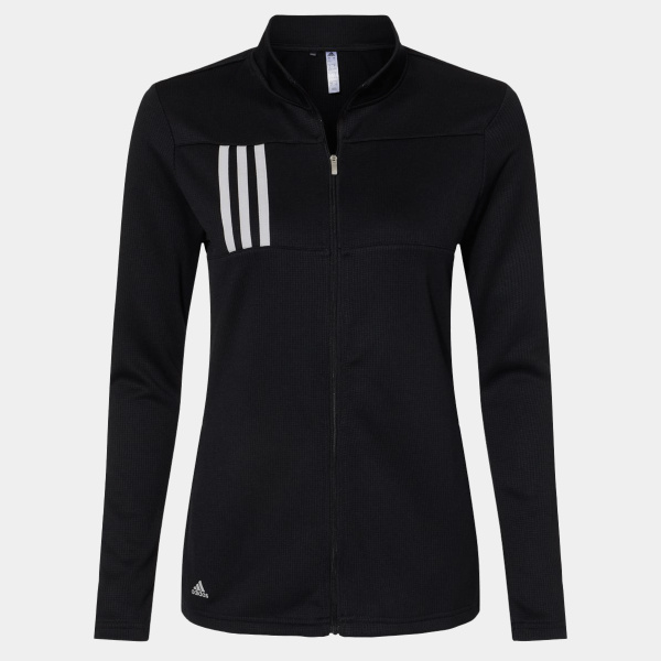 Women's 3-Stripes Double Knit Full-Zip Jacket Thumbnail