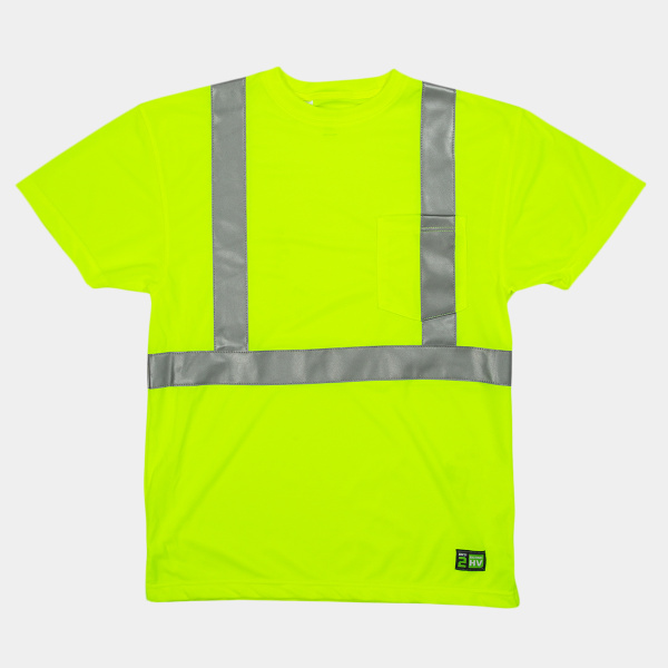 Men's Hi-Vis Class 2 Performance Pocket T-Shirt Thumbnail