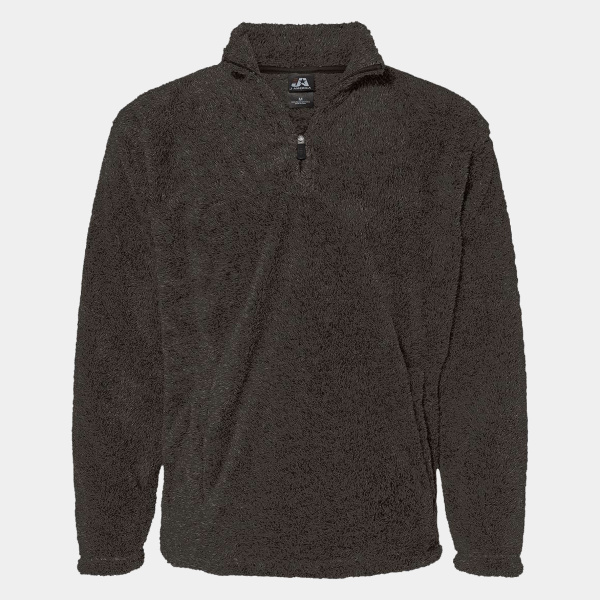 Unisex Boundary Shag Frosty Sherpa Quarter-Zip Pullover Thumbnail