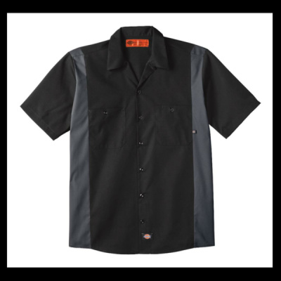 Men's Tall Industrial Colorblocked Short Sleeve Shirt Thumbnail