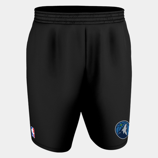 Youth NBA Logo'd Game Shorts Thumbnail
