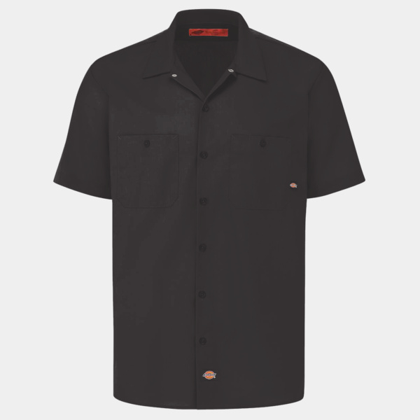 Men's Tall Industrial Short Sleeve Work Shirt Thumbnail