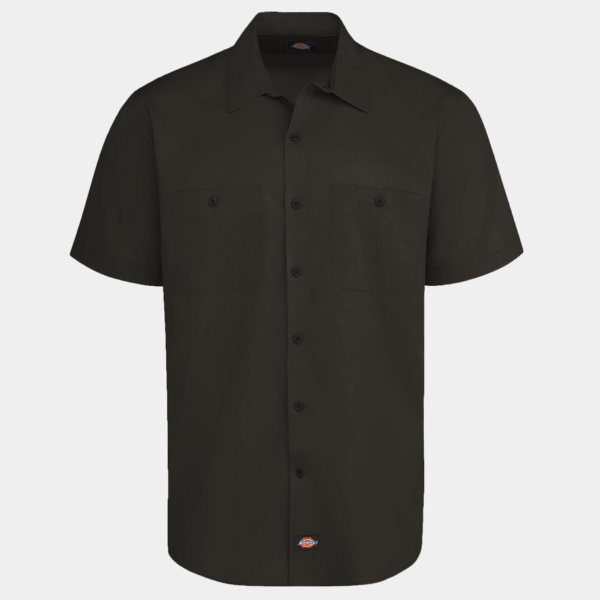 Men's Industrial Worktech Ventilated Short Sleeve Work Shirt Thumbnail