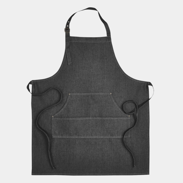 Unisex Jeans Stitch Denim Bib Apron Thumbnail