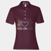 Women's Spotshield® 50/50 Polo Thumbnail